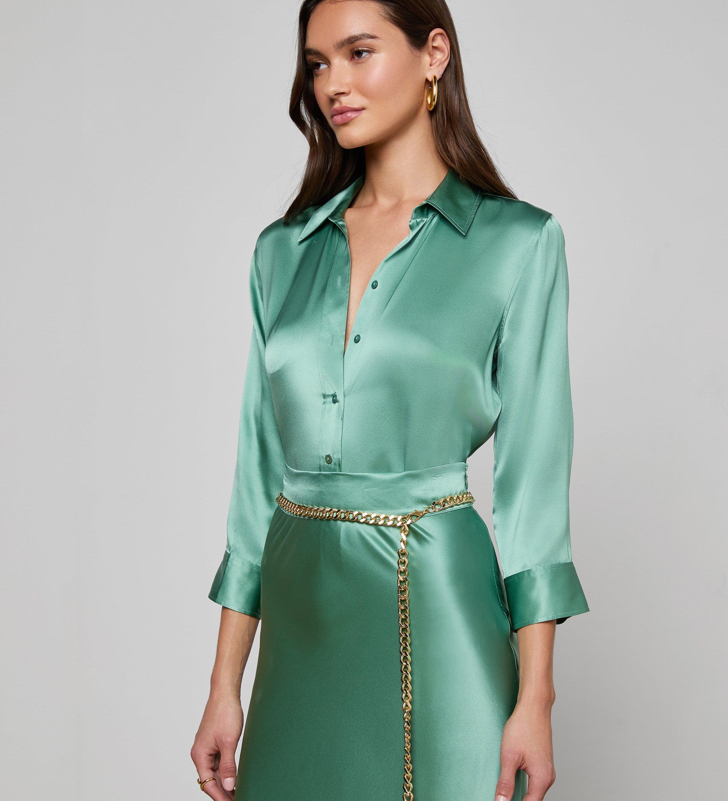 L'AGENCE - Dani Silk Blouse