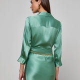 L'AGENCE - Dani Silk Blouse