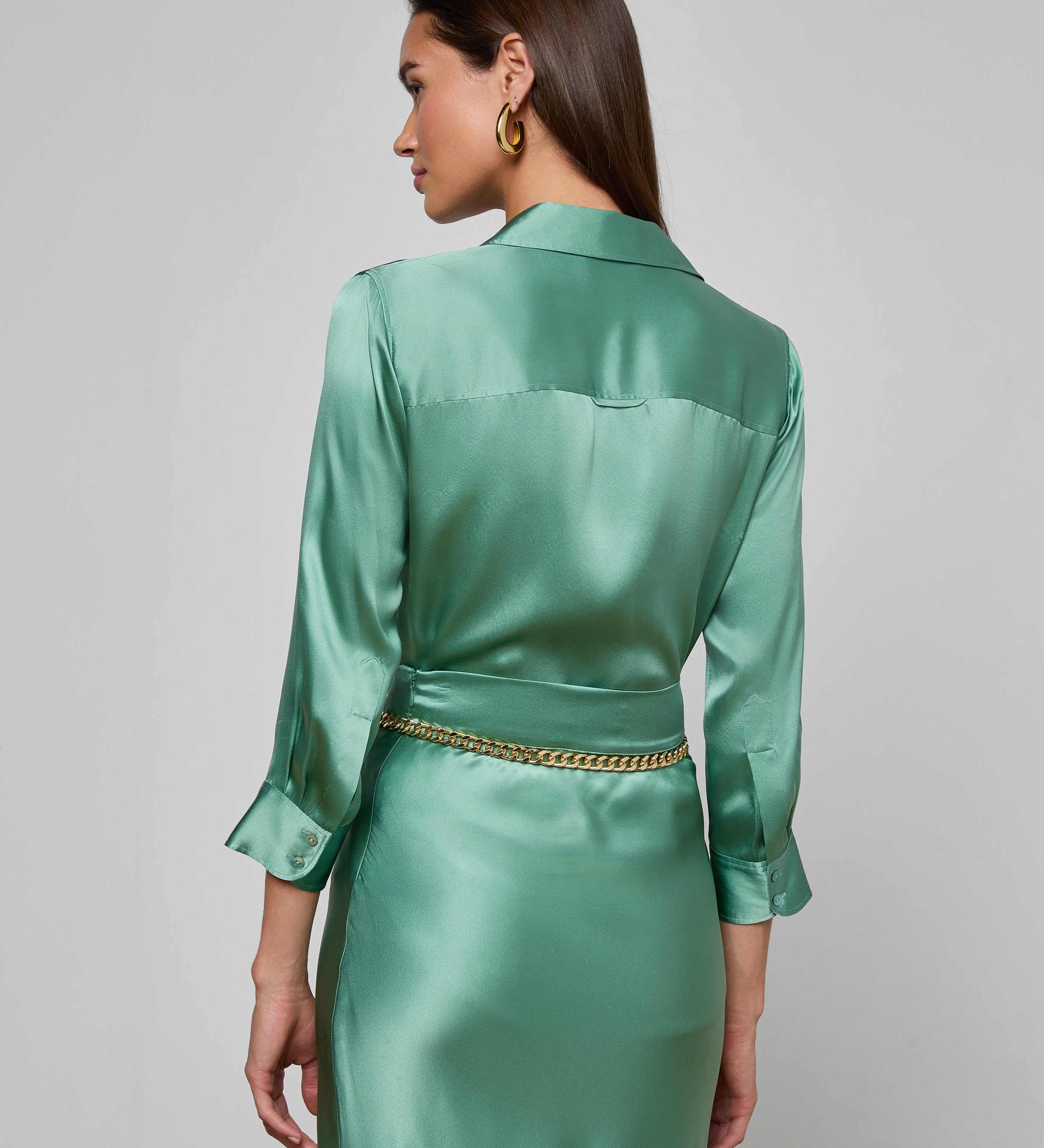 L'AGENCE - Dani Silk Blouse