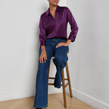 L'AGENCE - Dani Silk Blouse