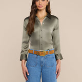 L'AGENCE - Dani Silk Blouse