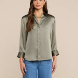 L'AGENCE - Dani Silk Blouse