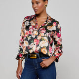 L'AGENCE - Dani Silk Blouse