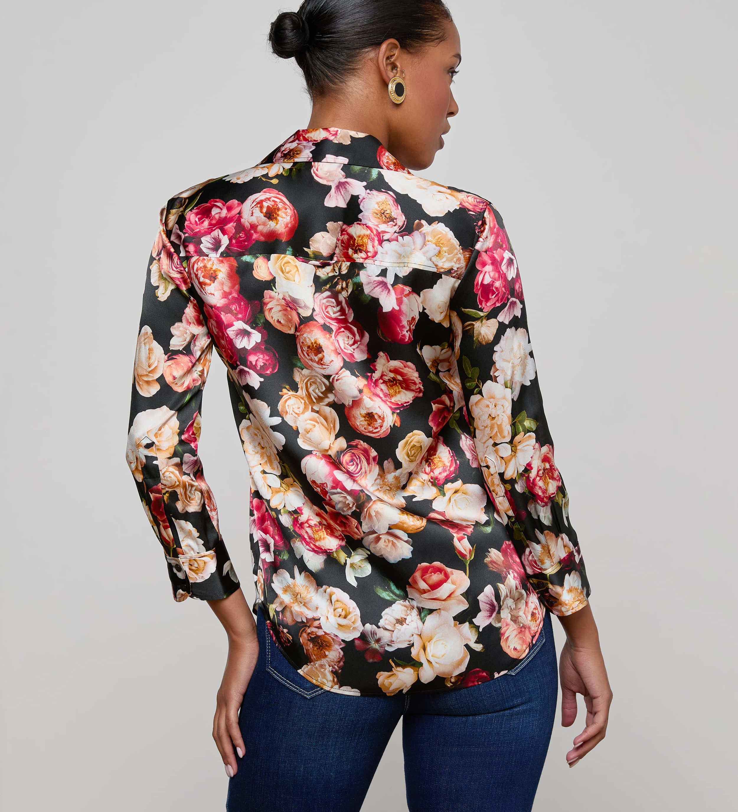 L'AGENCE - Dani Silk Blouse