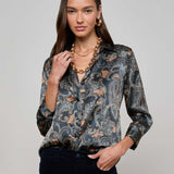 L'AGENCE - Dani Silk Blouse