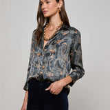 L'AGENCE - Dani Silk Blouse