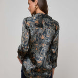 L'AGENCE - Dani Silk Blouse