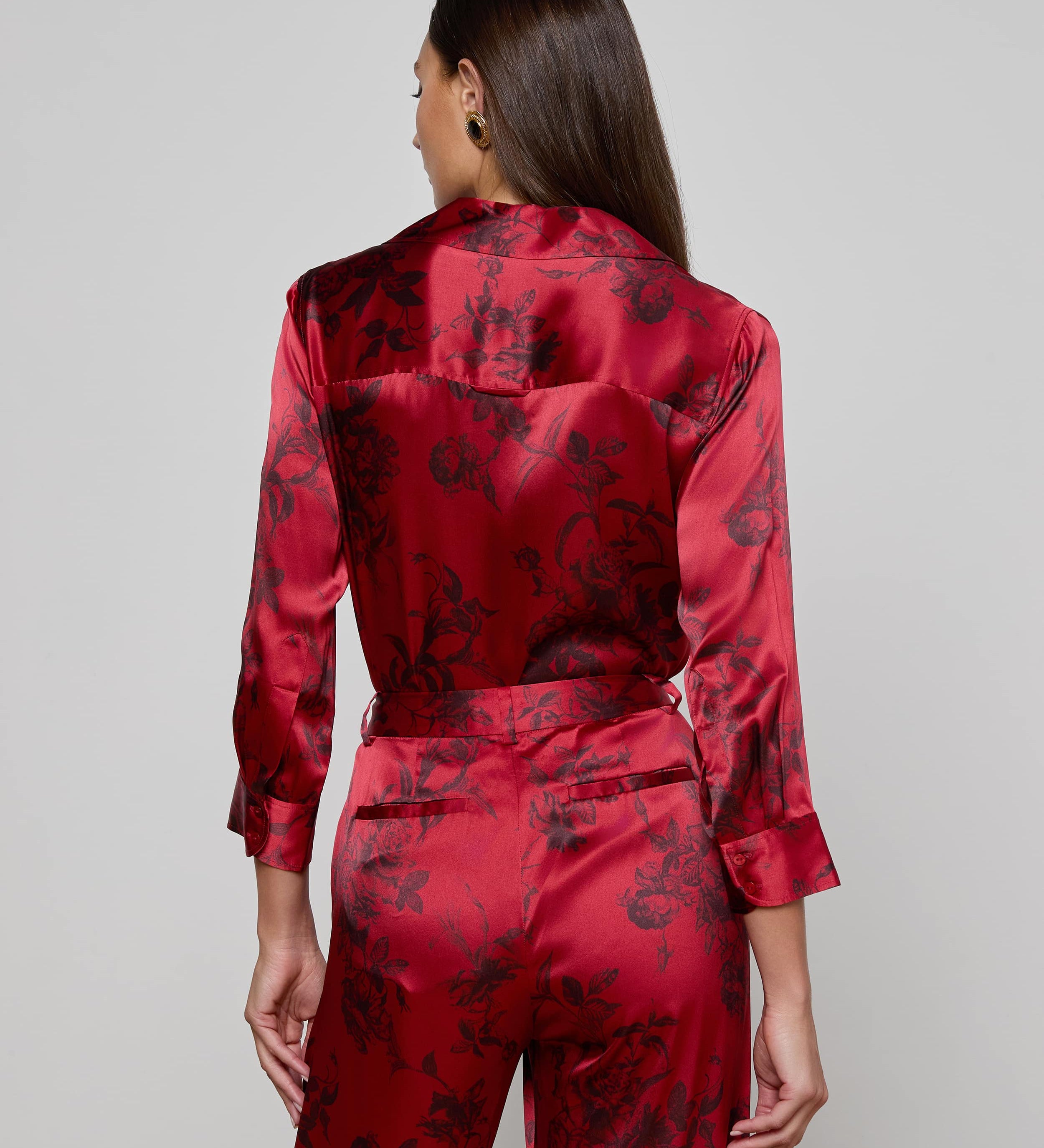 L'AGENCE - Dani Silk Blouse