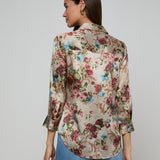 L'AGENCE - Dani Silk Blouse