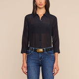 L'AGENCE - Dani Cotton - Silk Blouse
