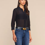 L'AGENCE - Dani Cotton - Silk Blouse