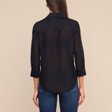 L'AGENCE - Dani Cotton - Silk Blouse