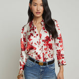 L'AGENCE - Dani Silk Blouse