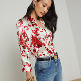 L'AGENCE - Dani Silk Blouse