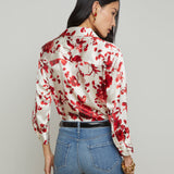 L'AGENCE - Dani Silk Blouse