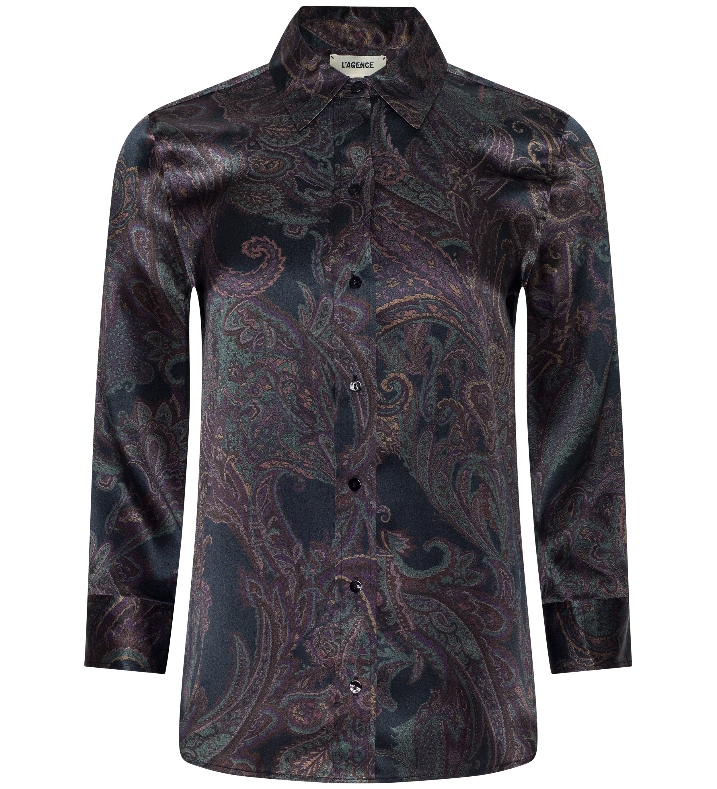 L'AGENCE - Dani Silk Blouse