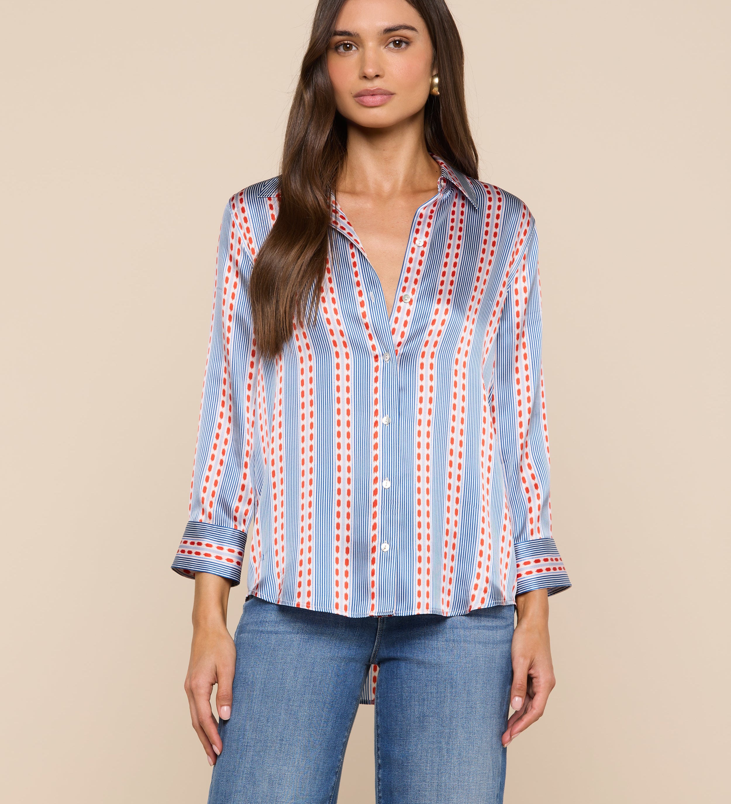 L'AGENCE - Dani Silk Blouse