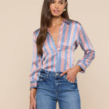L'AGENCE - Dani Silk Blouse