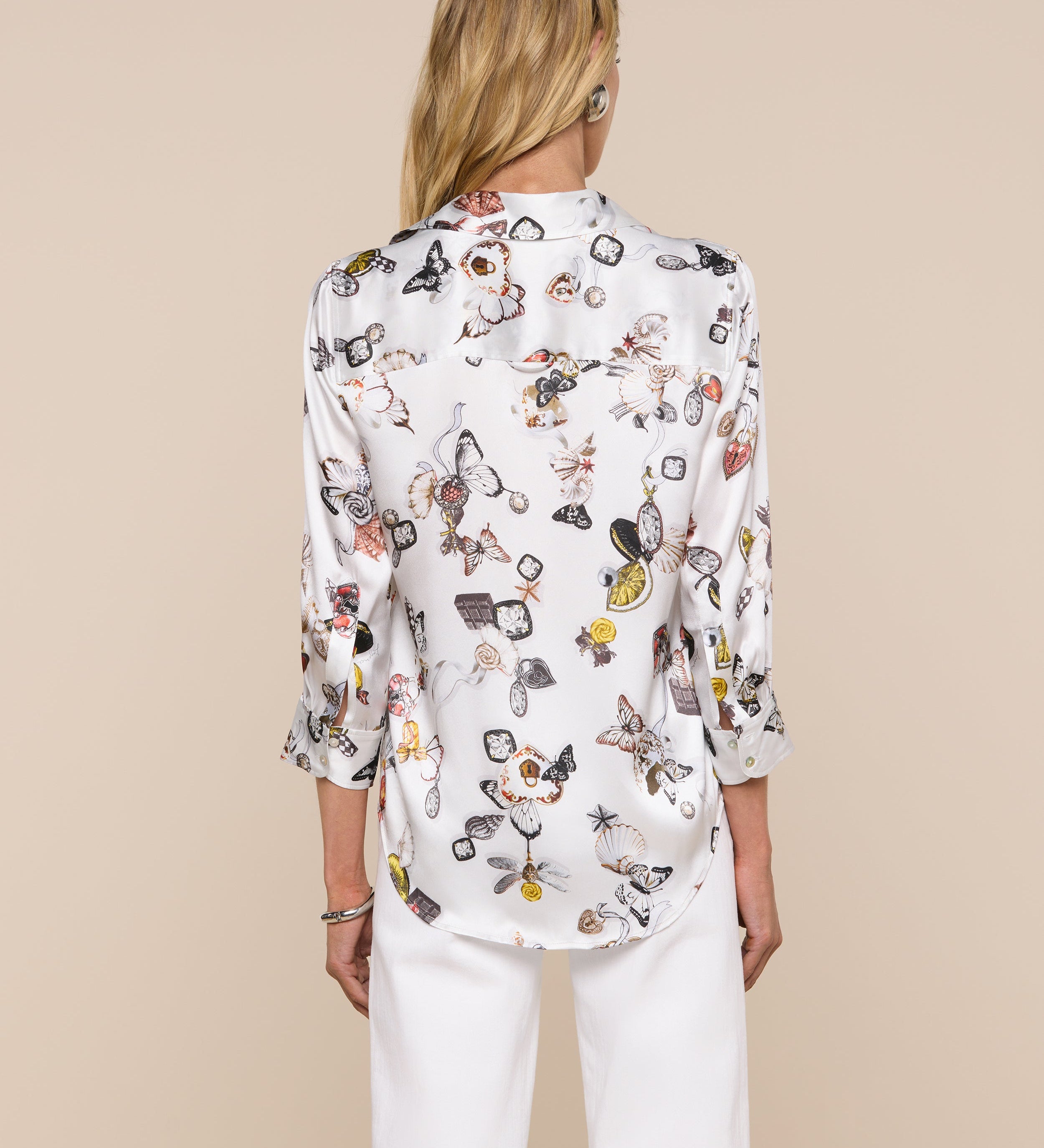 L'AGENCE - Dani Silk Blouse