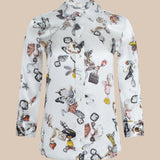 L'AGENCE - Dani Silk Blouse