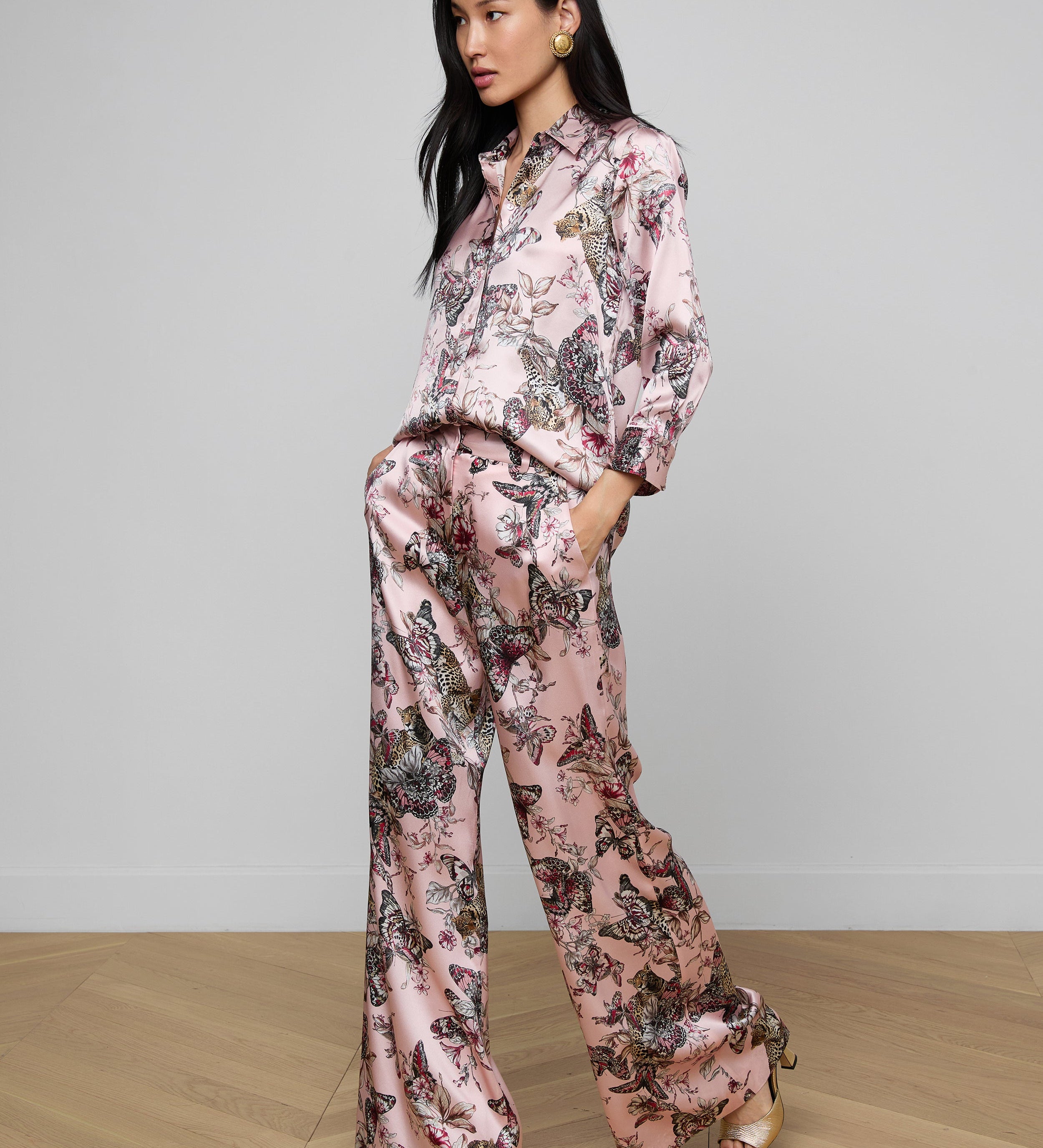 L'AGENCE - Dani Silk Blouse