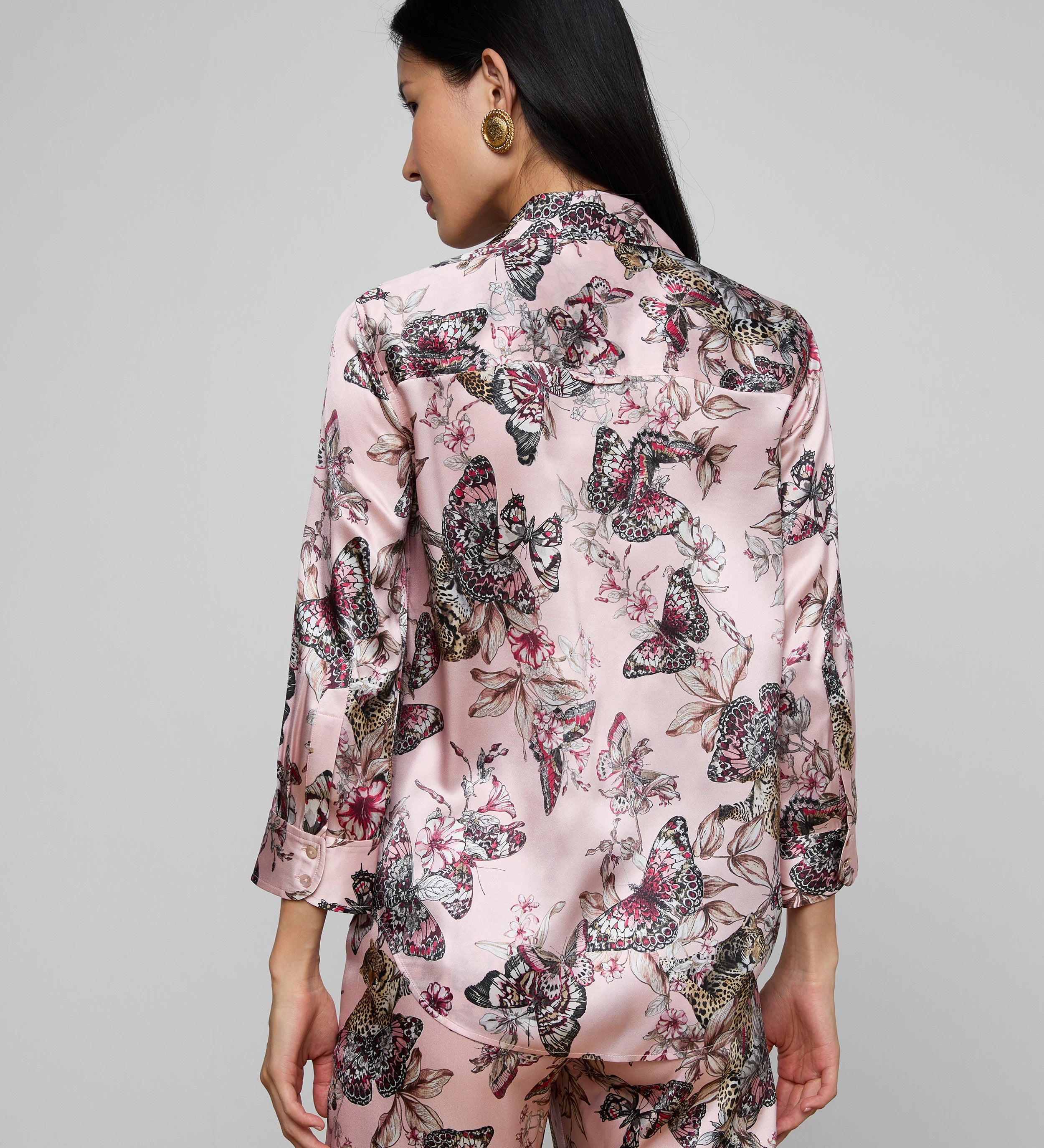L'AGENCE - Dani Silk Blouse