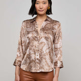 L'AGENCE - Dani Silk Blouse
