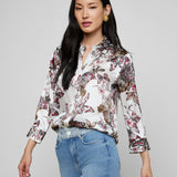 L'AGENCE - Dani Silk Blouse