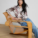 L'AGENCE - Dani Silk Blouse