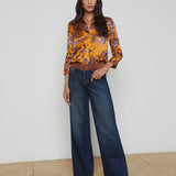 L'AGENCE - Dani Silk Blouse