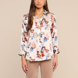 L'AGENCE - Dani Silk Blouse