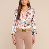 L'AGENCE - Dani Silk Blouse