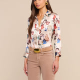 L'AGENCE - Dani Silk Blouse