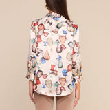 L'AGENCE - Dani Silk Blouse