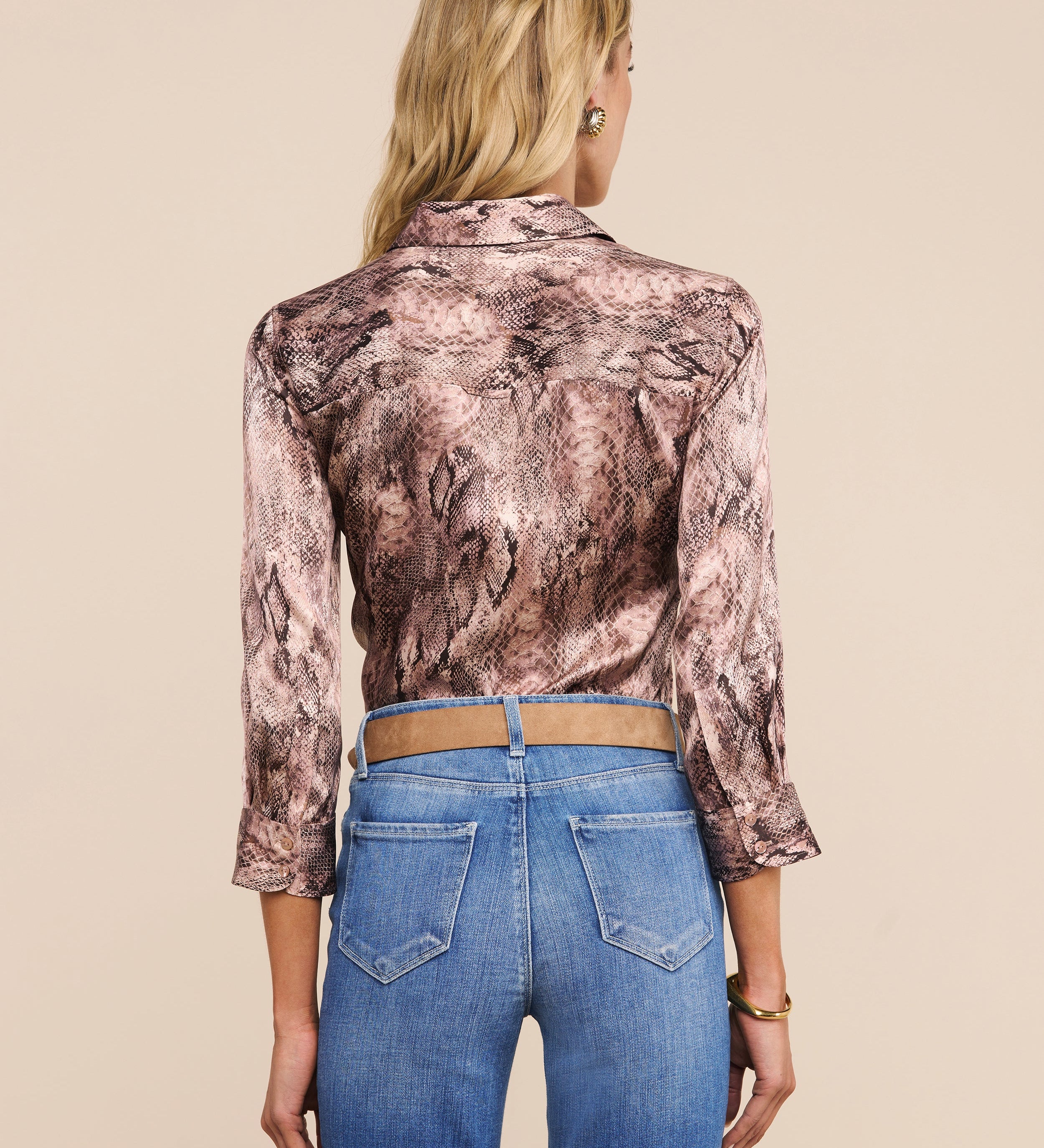 L'AGENCE - Dani Silk Blouse