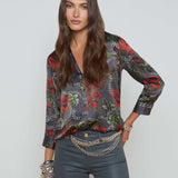 L'AGENCE - Dani Silk Blouse