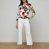 L'AGENCE - Dani Silk Blouse