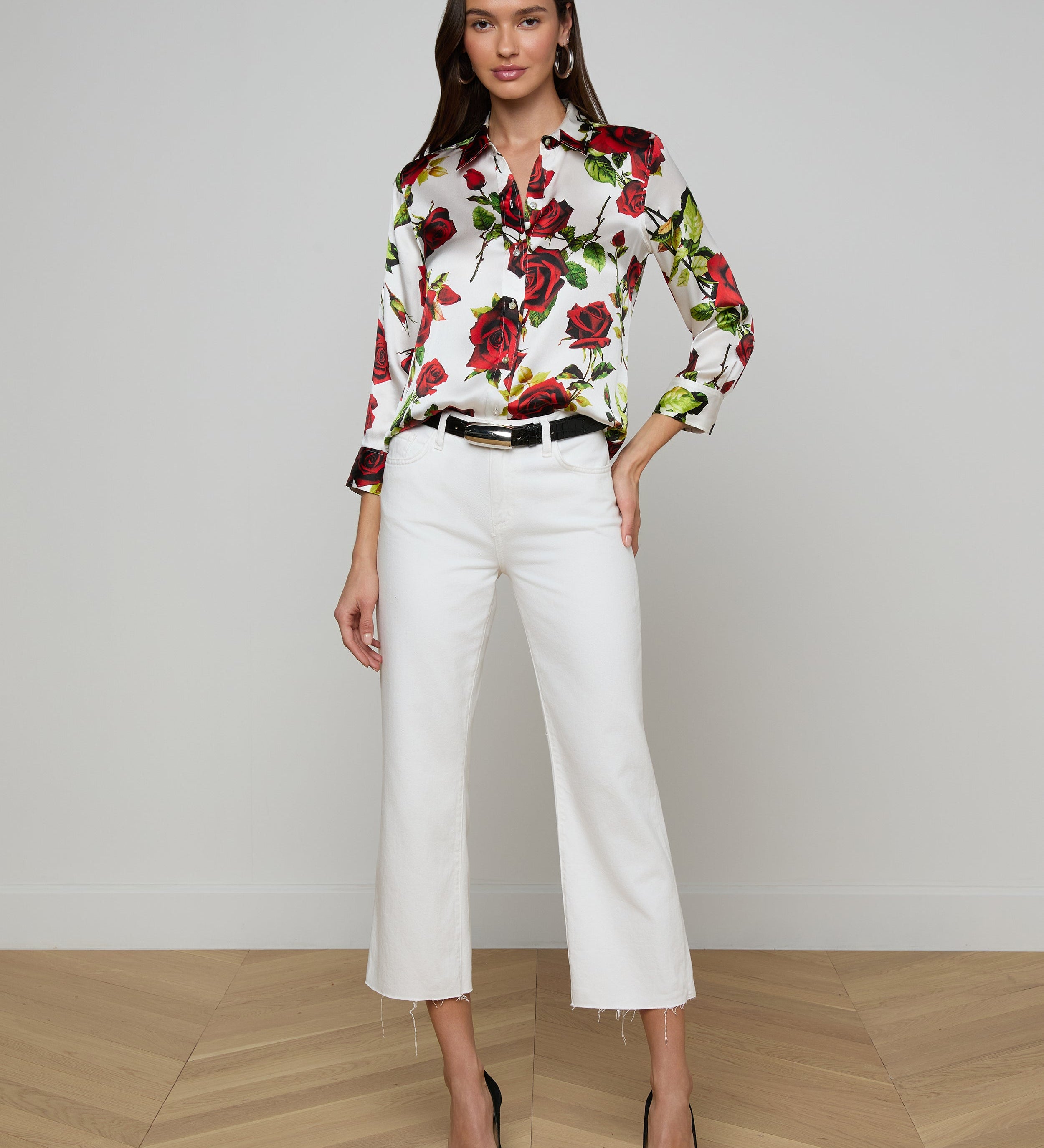 L'AGENCE - Dani Silk Blouse