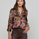 L'AGENCE - Dani Silk Blouse