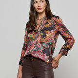 L'AGENCE - Dani Silk Blouse