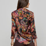 L'AGENCE - Dani Silk Blouse