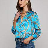 L'AGENCE - Dani Silk Blouse