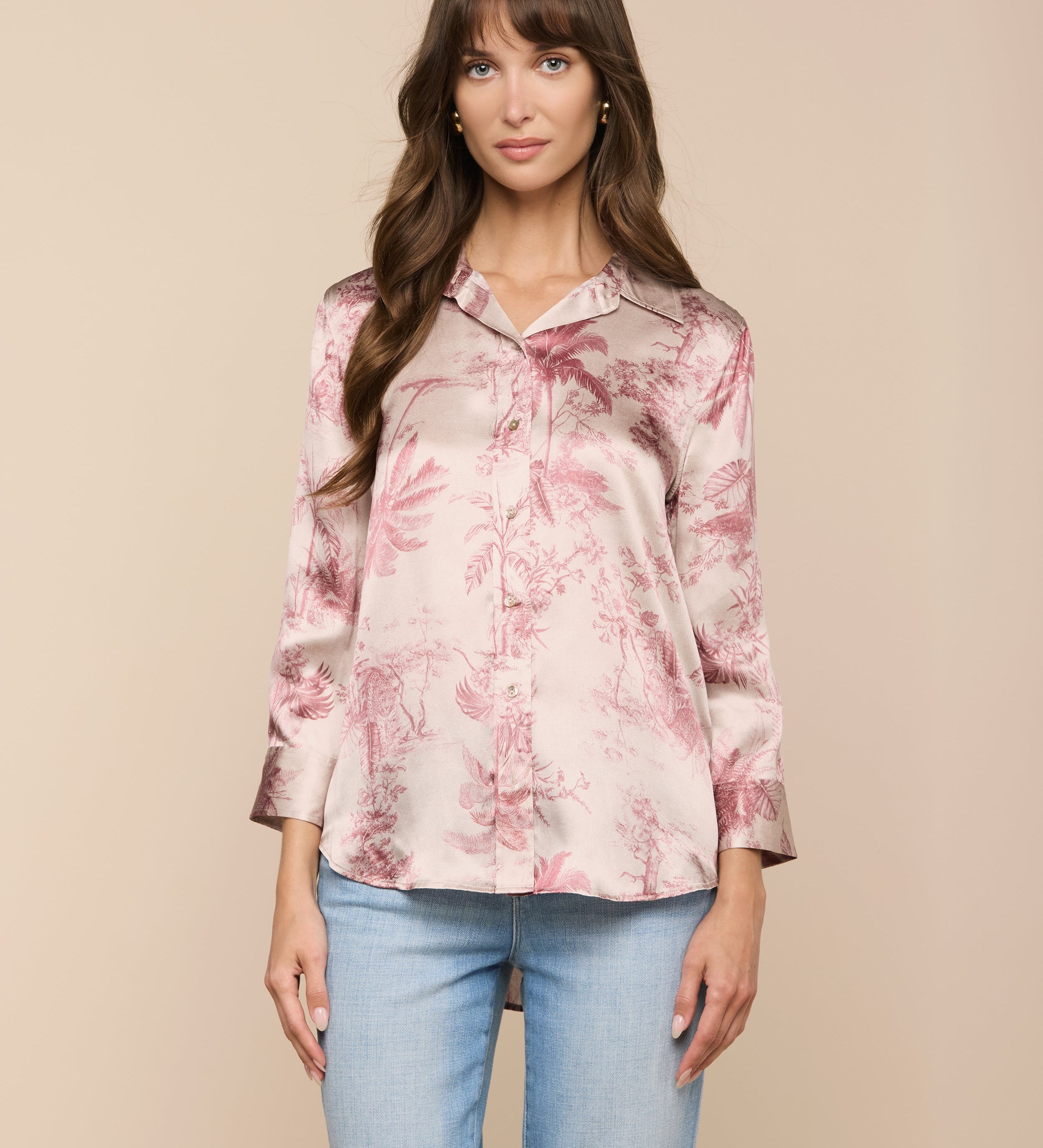 L'AGENCE - Dani Silk Blouse