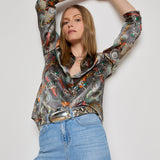L'AGENCE - Dani Silk Blouse