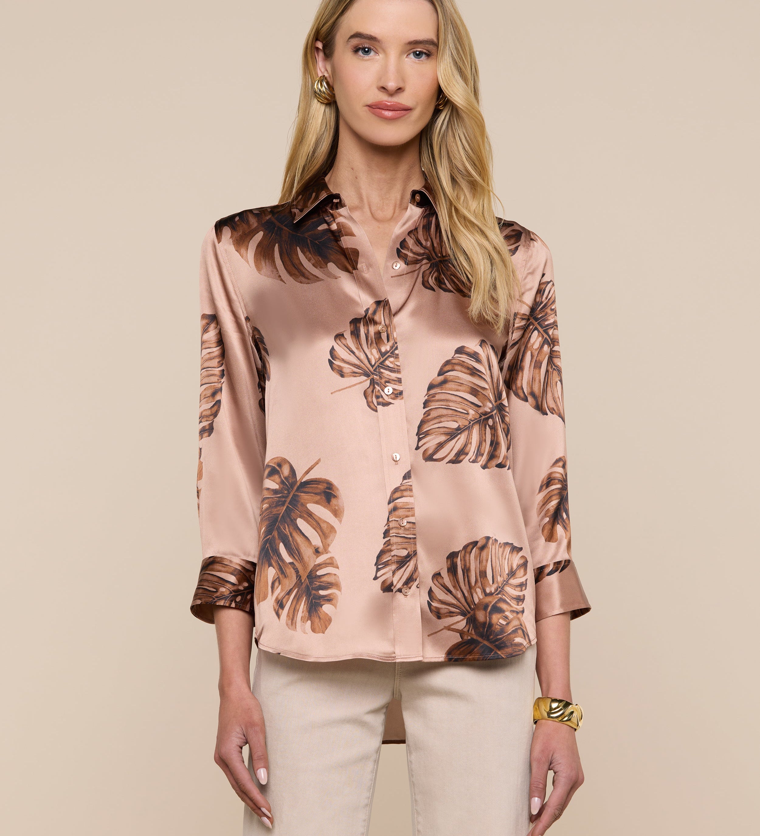 L'AGENCE - Dani Silk Blouse