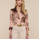 L'AGENCE - Dani Silk Blouse