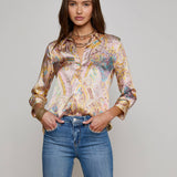 L'AGENCE - Dani Silk Blouse