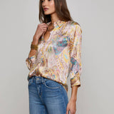 L'AGENCE - Dani Silk Blouse