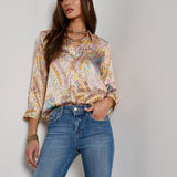 L'AGENCE - Dani Silk Blouse