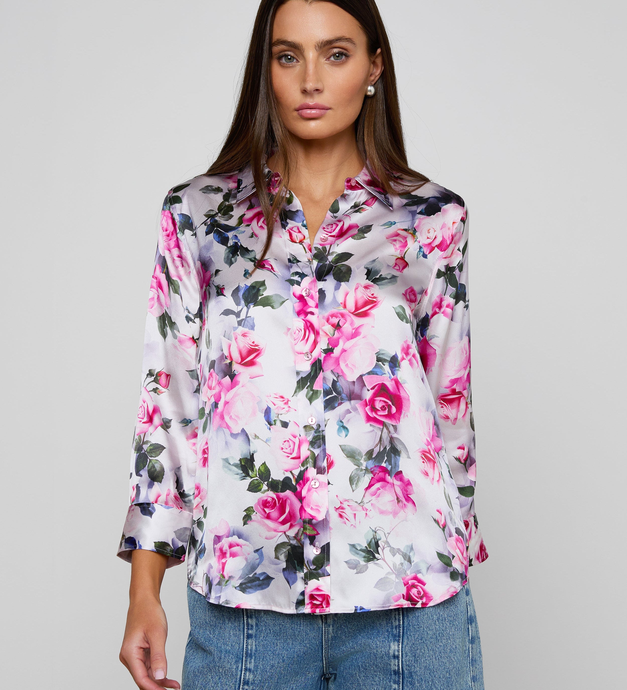 L'AGENCE - Dani Silk Blouse